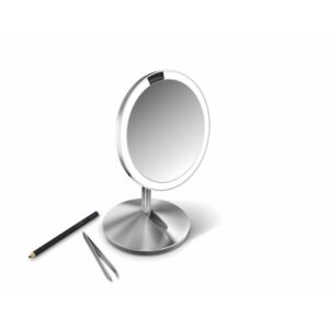 Miroir grossissant (10x) à capteur automatique et éclairage périphérique - Simplehuman®