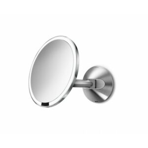 Miroir mural grossissant (5x), à capteur automatique et éclairage périphérique - Simplehuman®
