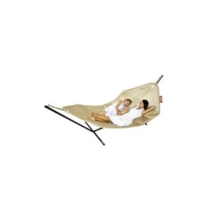 Hamac design - Teinte sable - L.3300 x l.1200 x H.1100 mm - Fatboy® Headdemock