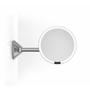 Miroir mural grossissant (5x), à capteur automatique et éclairage périphérique - Simplehuman®