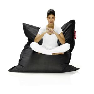 Pouf The Original® Stonewahed - Noir - Dim°.: L.1800 x l.1400 x H.250 mm - Fatboy®