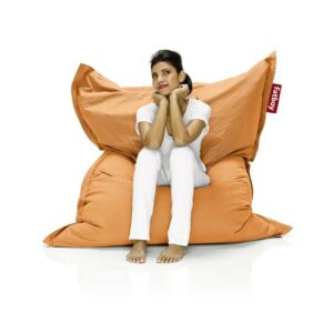 Pouf The Original® Stonewahed - Orange - Dim°.: L.1800 x l.1400 x H.250 mm - Fatboy®