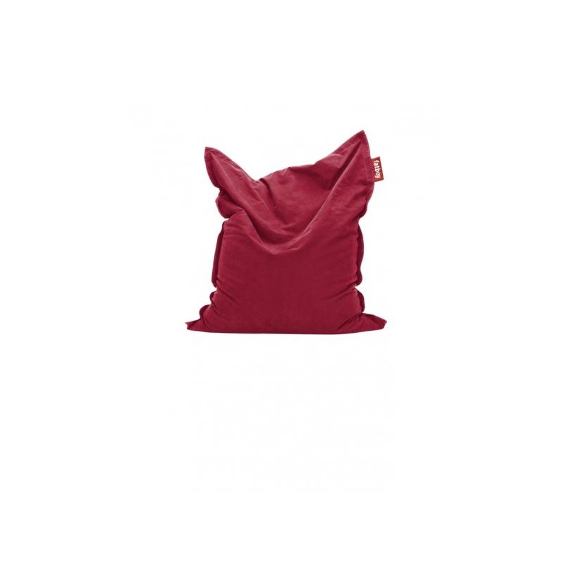 Pouf The Original® Stonewahed - Rouge - Dim°.: L.1800 x l.1400 x H.250 mm - Fatboy®
