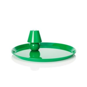 SnackLight® (plateau de service) - Couleur vert - Dim°.: Ø.550 x H.185 mm - Fatboy®