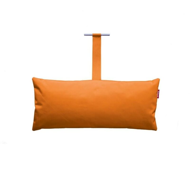 Coussin "Pillow Fatboy® Headdemock" - Nylon orange - Dim°. L.710 x H.310 mm