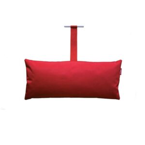 Coussin "Pillow Fatboy® Headdemock" - Nylon rouge - Dim°. L.710 x H.310 mm