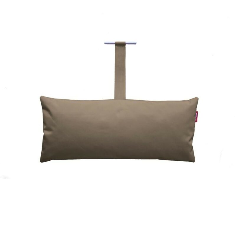 Coussin "Pillow Fatboy® Headdemock" - Nylon taupe - Dim°. L.710 x H.310 mm