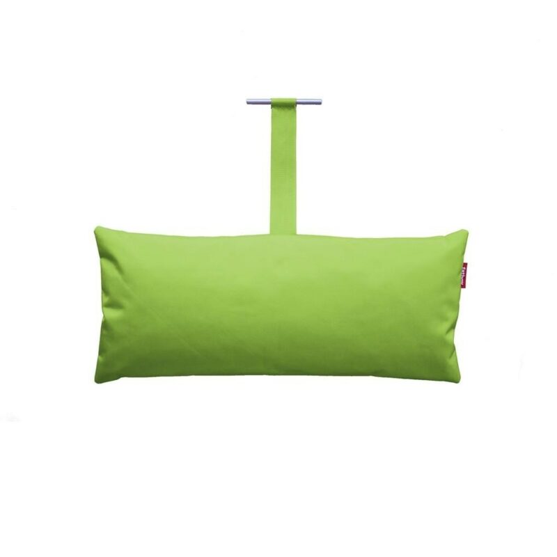 Coussin "Pillow Fatboy® Headdemock" - Nylon vert citron - Dim°. L.710 x H.310 mm