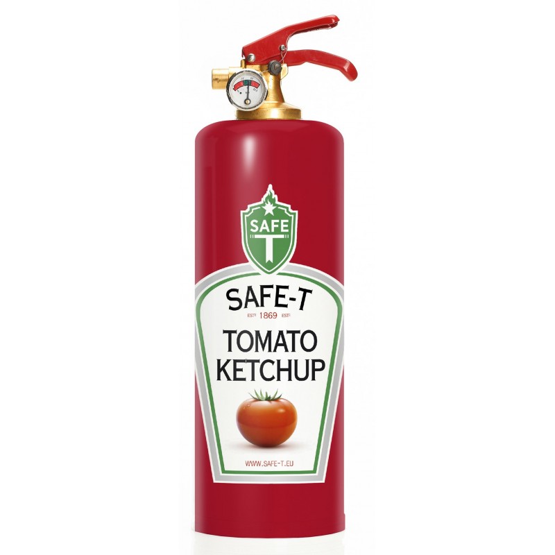 Extincteur design "Safe-T" - Ketchup