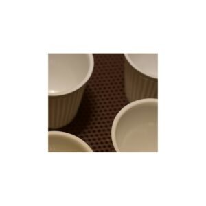 Verre - Gobelet, avec faux pli en porcelaine fine