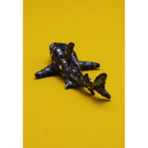 Magnet design, représentant un Requin en mosaïque moderniste "Trencadis" selon Antoni Gaudi