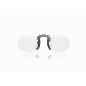 Lunettes de lecture "Rétro Chic" - Optiques ovales. Monture gris anthracite. Correction : +1
