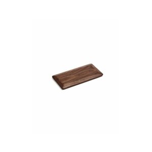 Planche à découper rectangulaire, en bois carbonisé - Taille S - Collection "Pure", inspirée par Pascale Naessens
