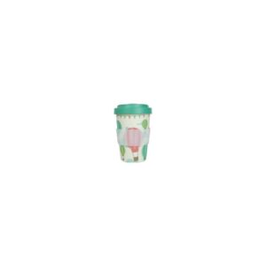 Tasse "To Go" en Bambou "Baloons Green" - M - Woodway