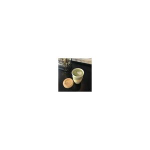 Tasse "To Go" en Bambou "Retro Diamonds Beige " - M - Woodway
