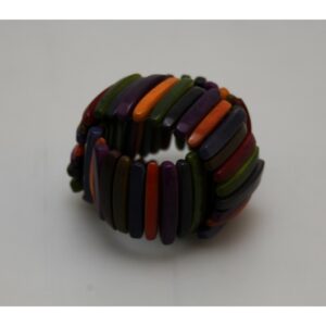 Bracelet "Laminillas" Otonio - Création et réalisation artisanale en ivoire végétal (corozo)