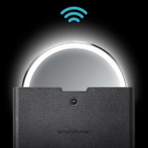 Miroir compact grossissant (3x), à capteur automatique et éclairage périphérique - Simplehuman®