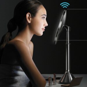 Miroir grossissant (5x), à capteur automatique et éclairage périphérique - Simplehuman®