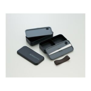 Véritable Lunch Box Bento "Premium Master" - Noir - Capacité 850 ml