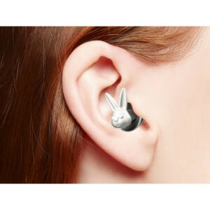 Bouchons de protection auditive réutilisables "Lapin"