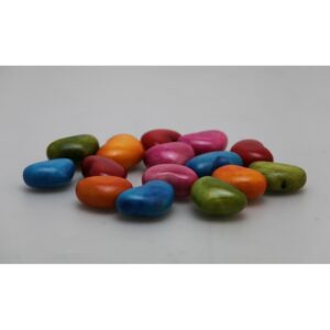 Coeur Pistache - Création et réalisation artisanale en ivoire végétal (corozo)