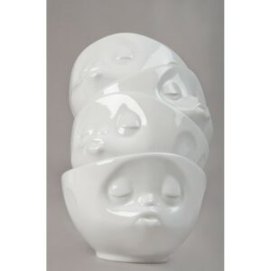 Bol Humeur "Fou d'Amour" en porcelaine blanche , par Tassen - 500ml