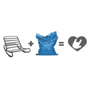 Rocking-Chair "Rock'N Roll" - Dim°.: L.126 x l.87 x H.71 cm - Fatboy®
