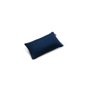"Pillow King Velvet" coussin rectangulaire - Bleu Marine (Dark Blue) - Fatboy®