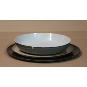 Assiette creuse "Anita Le Grelle" - M - Light Blue / Smokey Blue